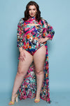 Swimwear Cardigan Set