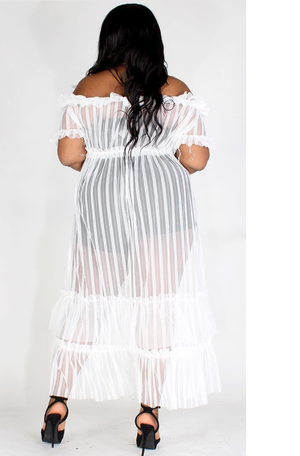 Dress - White Lily