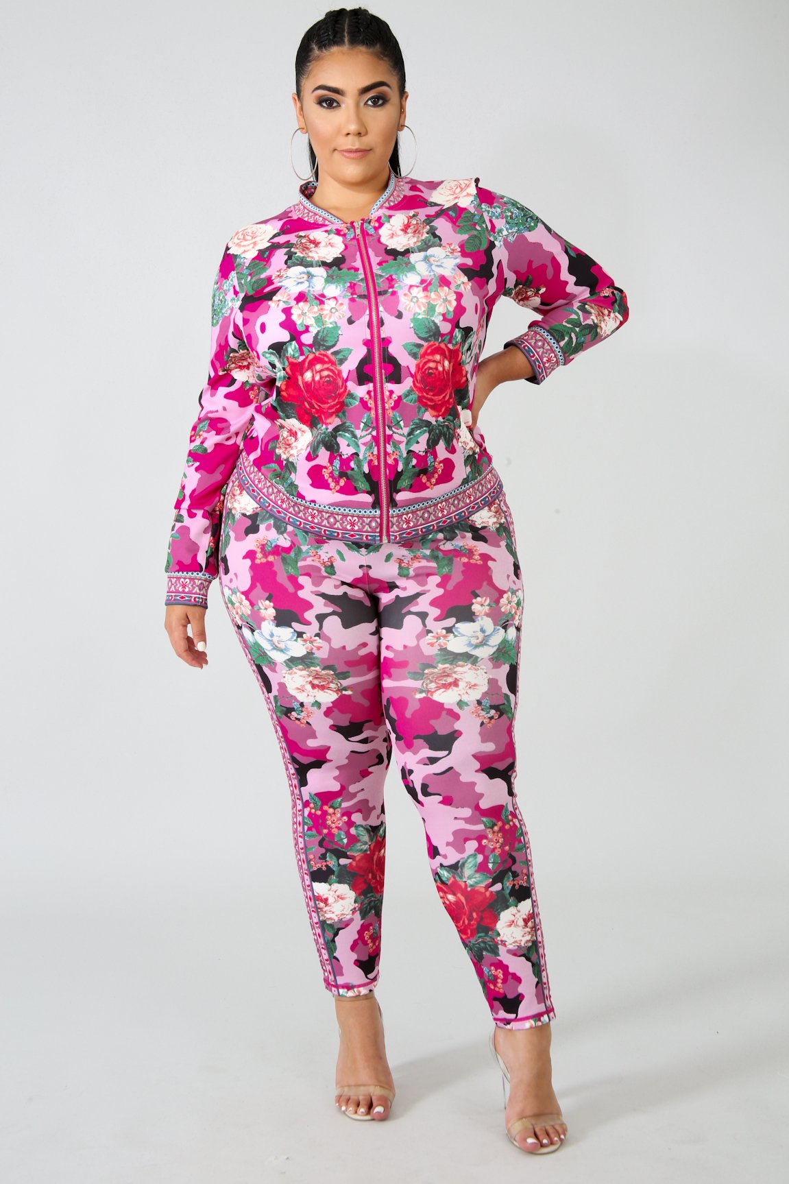 Set - Pink Camouflage