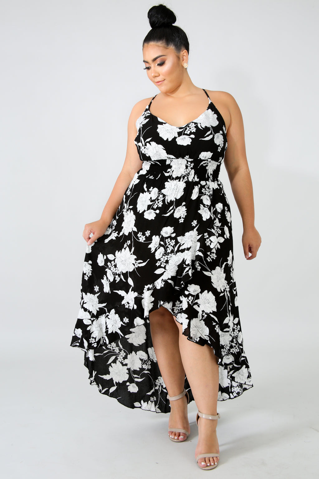 Dress - White Rose Maxi