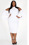 Dress - White Dragon Fly