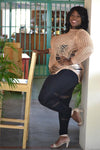 Leggings -w/Mesh sides