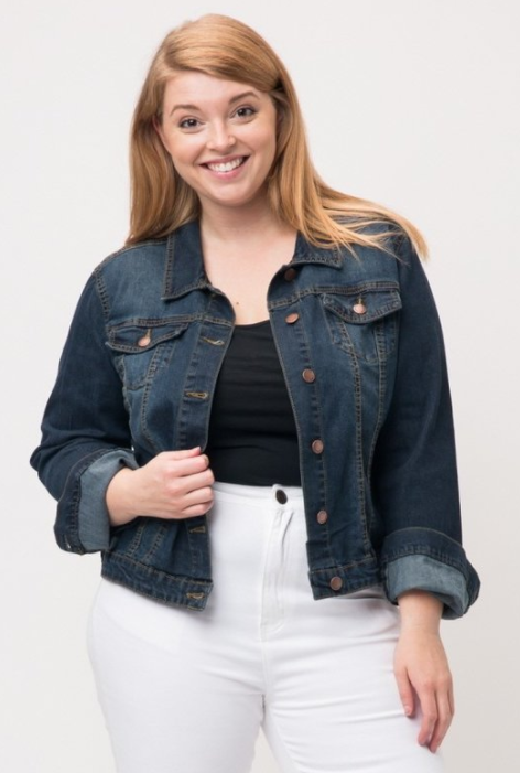 Jean Jacket -Dark Denim