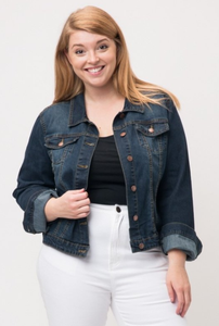 Jean Jacket -Dark Denim