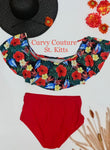 Swimwear - Tropical Passion  (Please see measurements below)