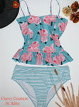 Swimwear -  Ocean Rose (Please see measurements below)