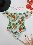 Swimwear - Hawaiian Bliss  (Please see measurements below)