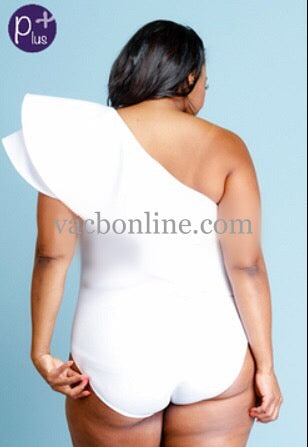 Bodysuit -Sexy Cascade One Shoulder