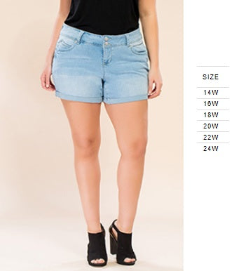 Jeans -Shorts (Wide Fit)