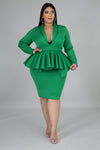 Dress - Poise (Green)