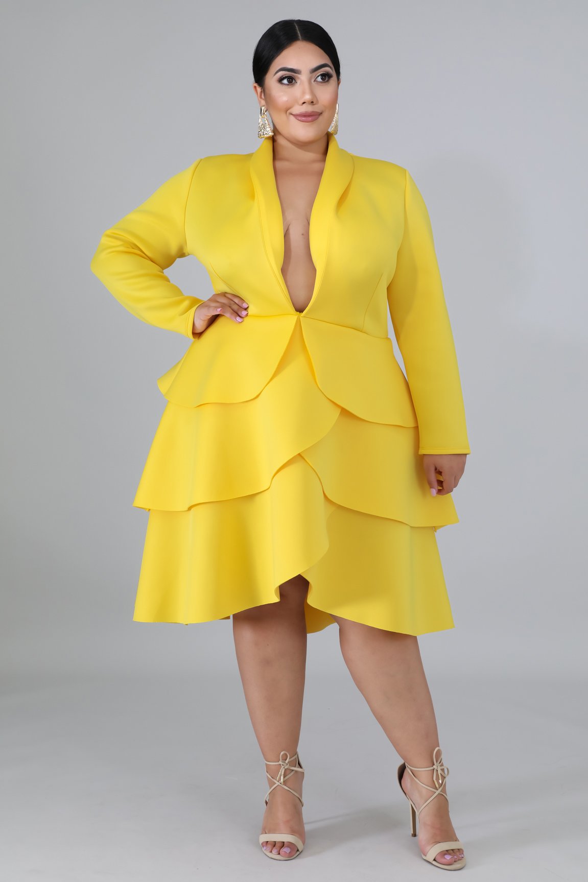 Dress - Tulips (Yellow)