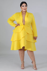 Dress - Tulips (Yellow)