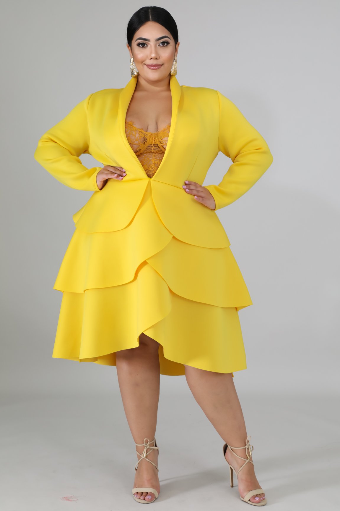 Dress - Tulips (Yellow)
