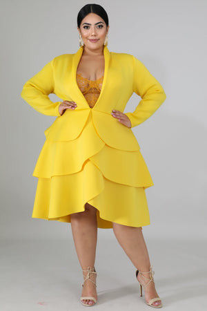 Dress - Tulips (Yellow)