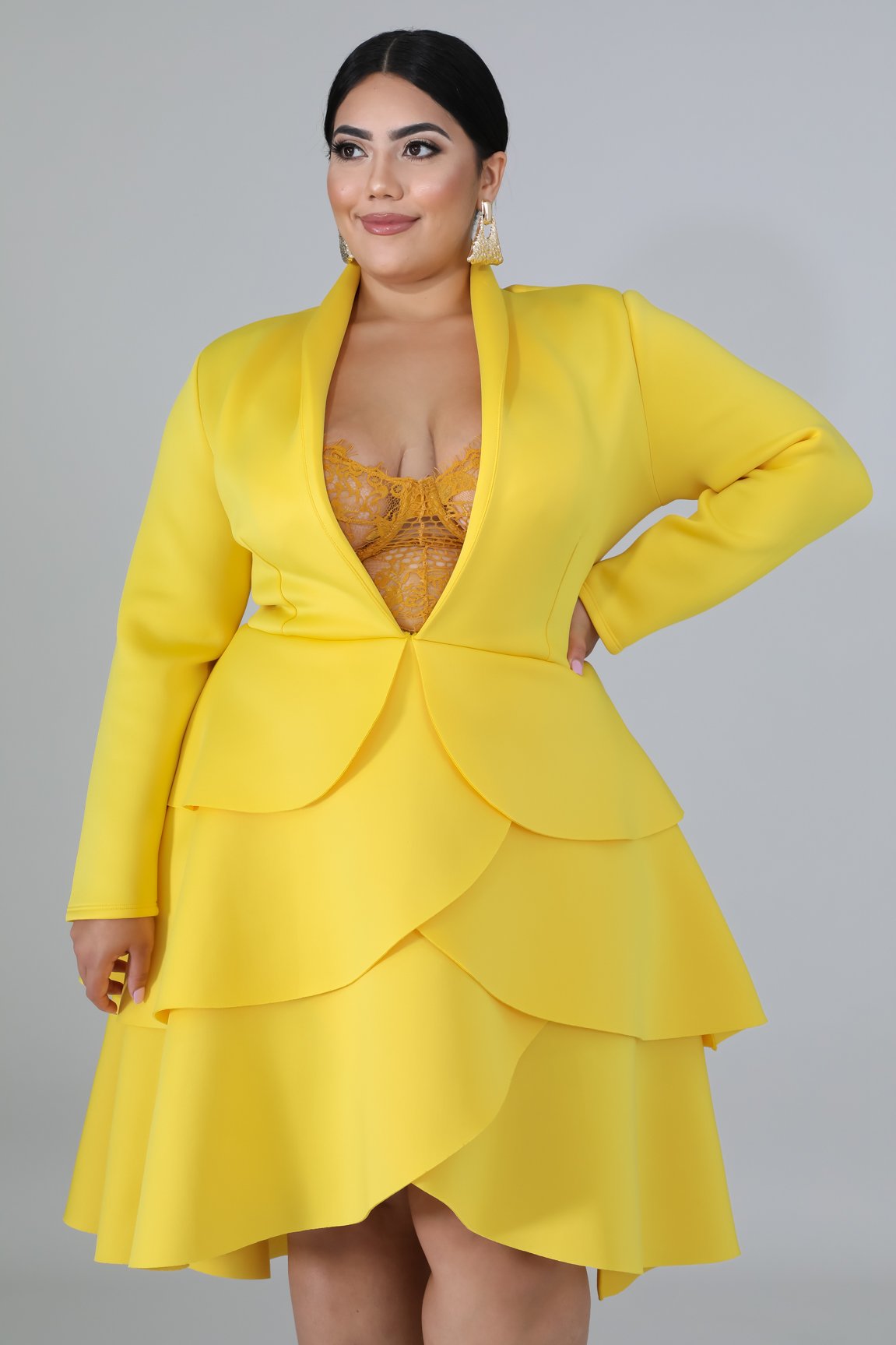 Dress - Tulips (Yellow)
