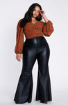 Pants Leatherette -Night on the town