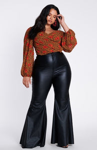 Pants Leatherette -Night on the town