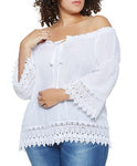 Blouse -Peasant Top