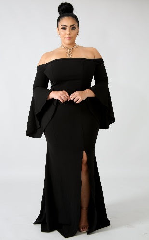 Dress - Goddess Slit Mermaid