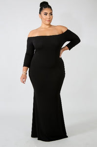 Dress - Seductive Body-Con (Black)