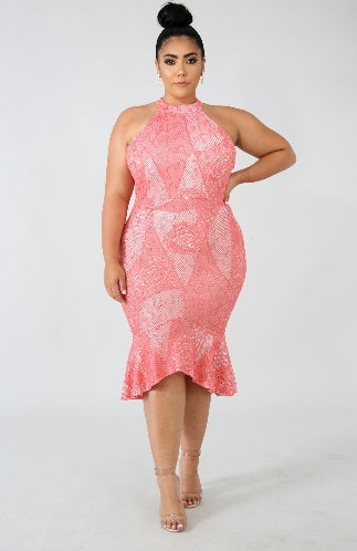 Dress - Precious Pink Body-Con