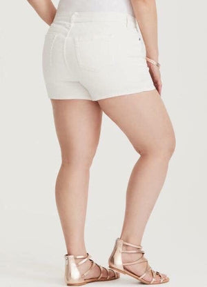 Jeans  -White Shorts