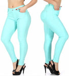 Jeans -Jeggins Tourquoise