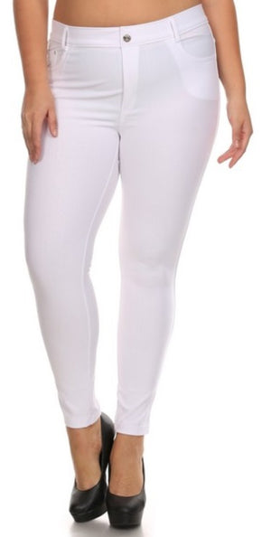 Jeans - Jeggings White